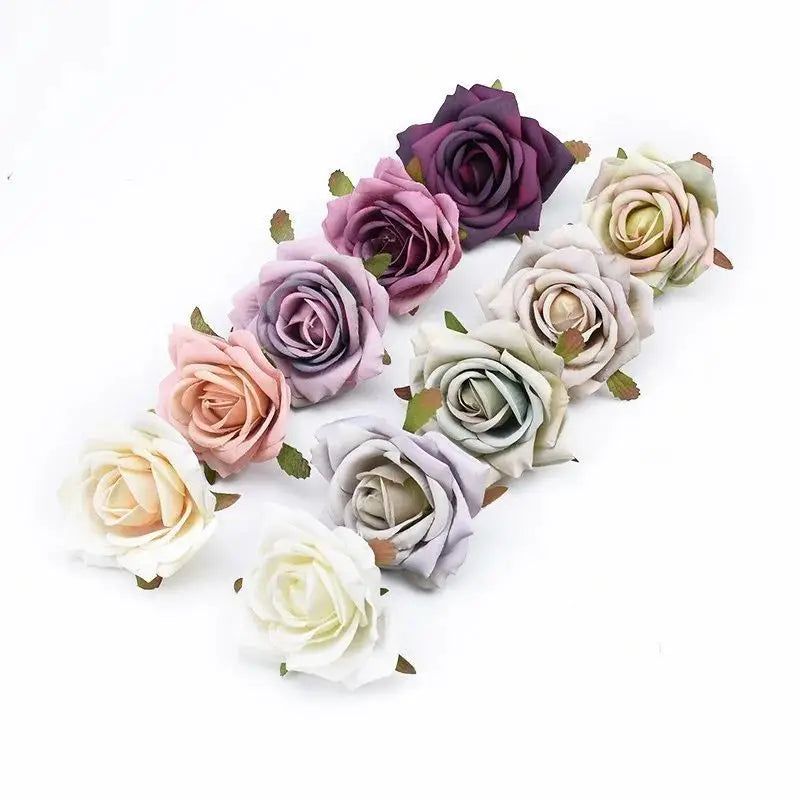 Silk Rose Wedding Decor Flowers