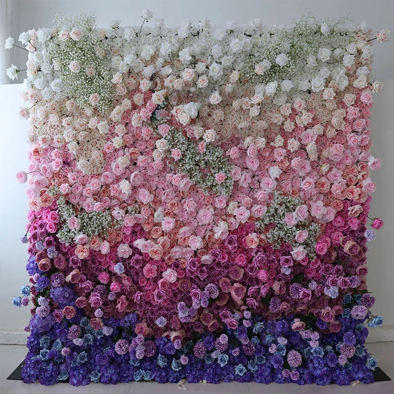 Luxury Rose Floral Wall Backdrop Event Decor