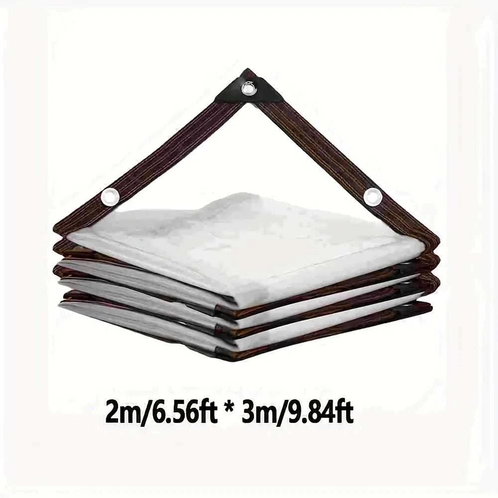 Camping Rainproof Tent Fabric Transparent Tarp with Seal - Rainproof O