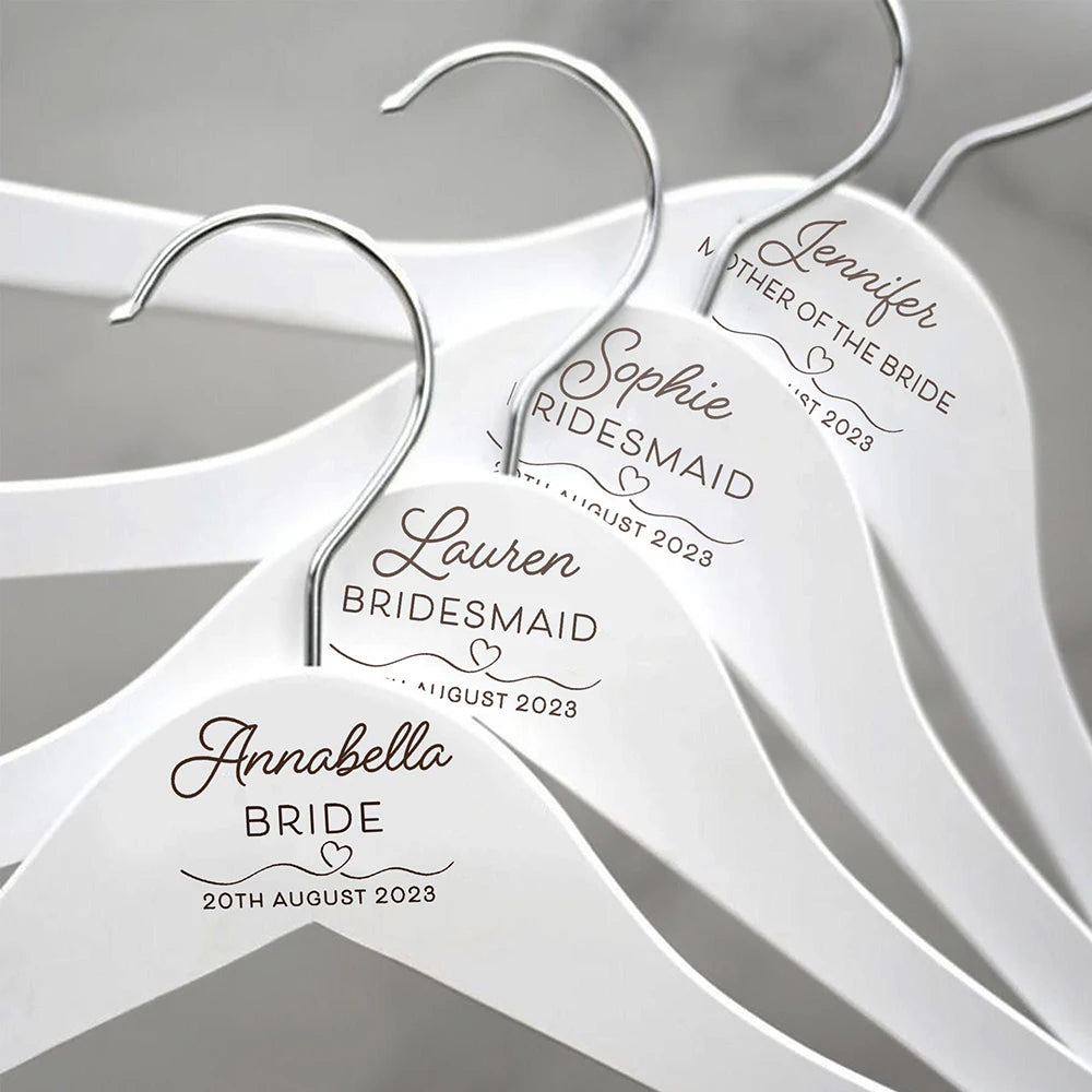 Personalized Wedding Hangers