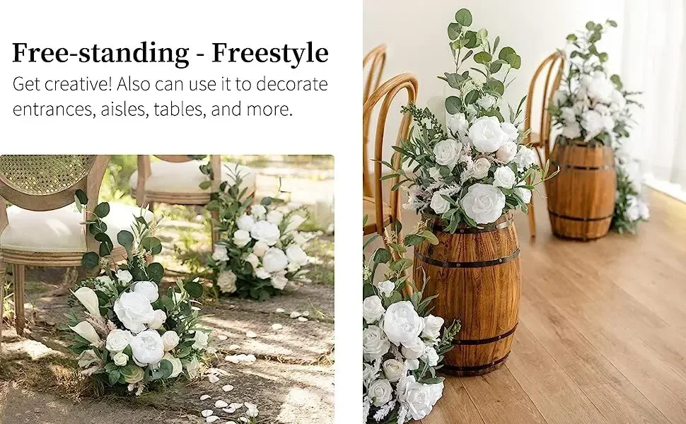 Premium Floral Arrangement Wedding Arch Decor