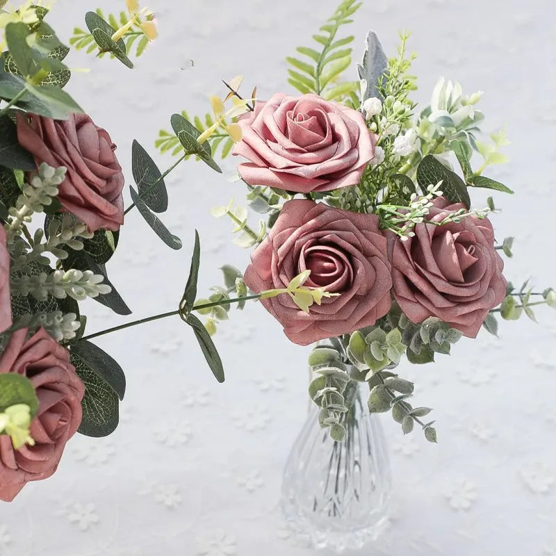 Dusty Rose Foam Rose Box