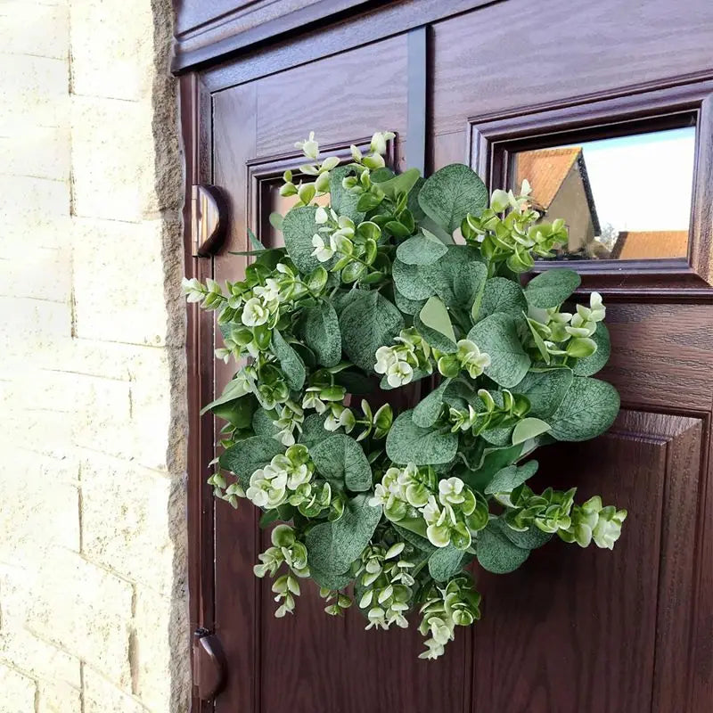 Artificial Eucalyptus Leaf Wreath
