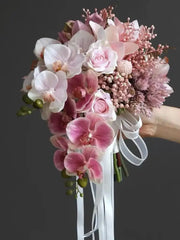 Premium Waterfall Cascading Bridal Bouquet