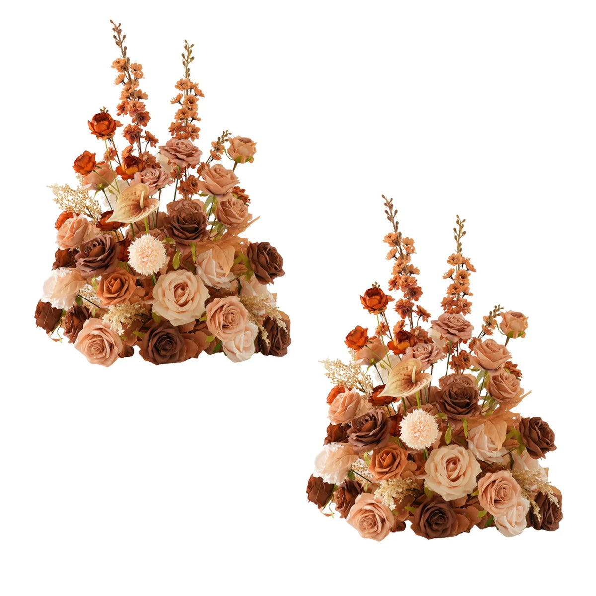 Lush Silk Floral Centerpiece Arrangement