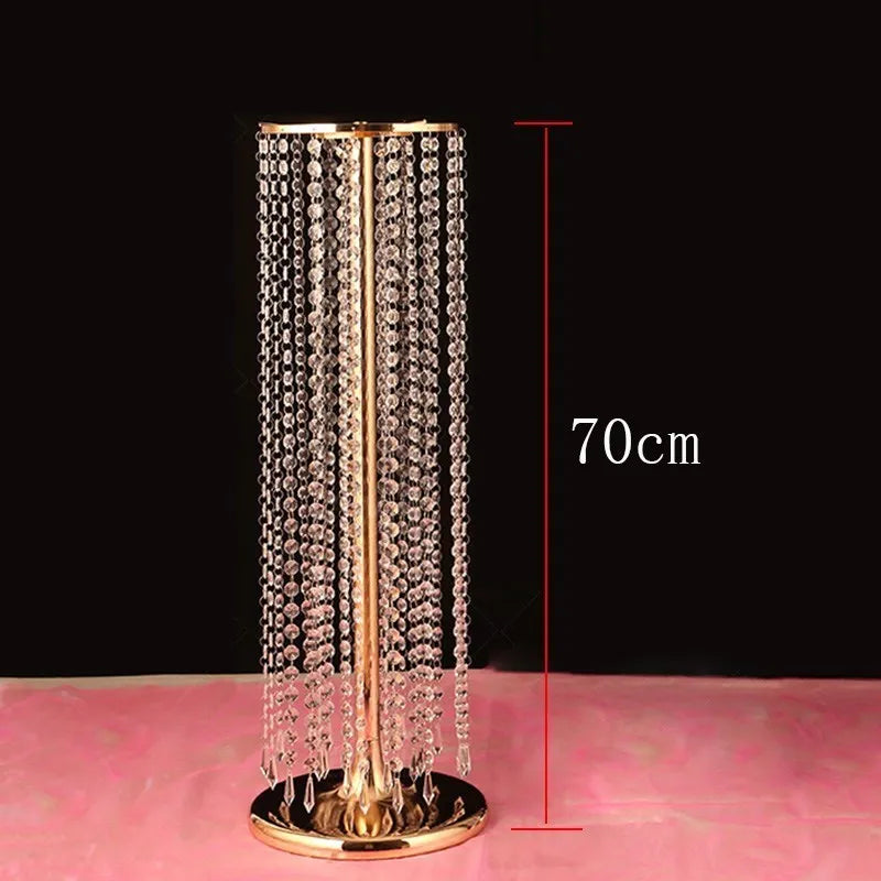 Twist Design Flower Stand Elegant Event Decor