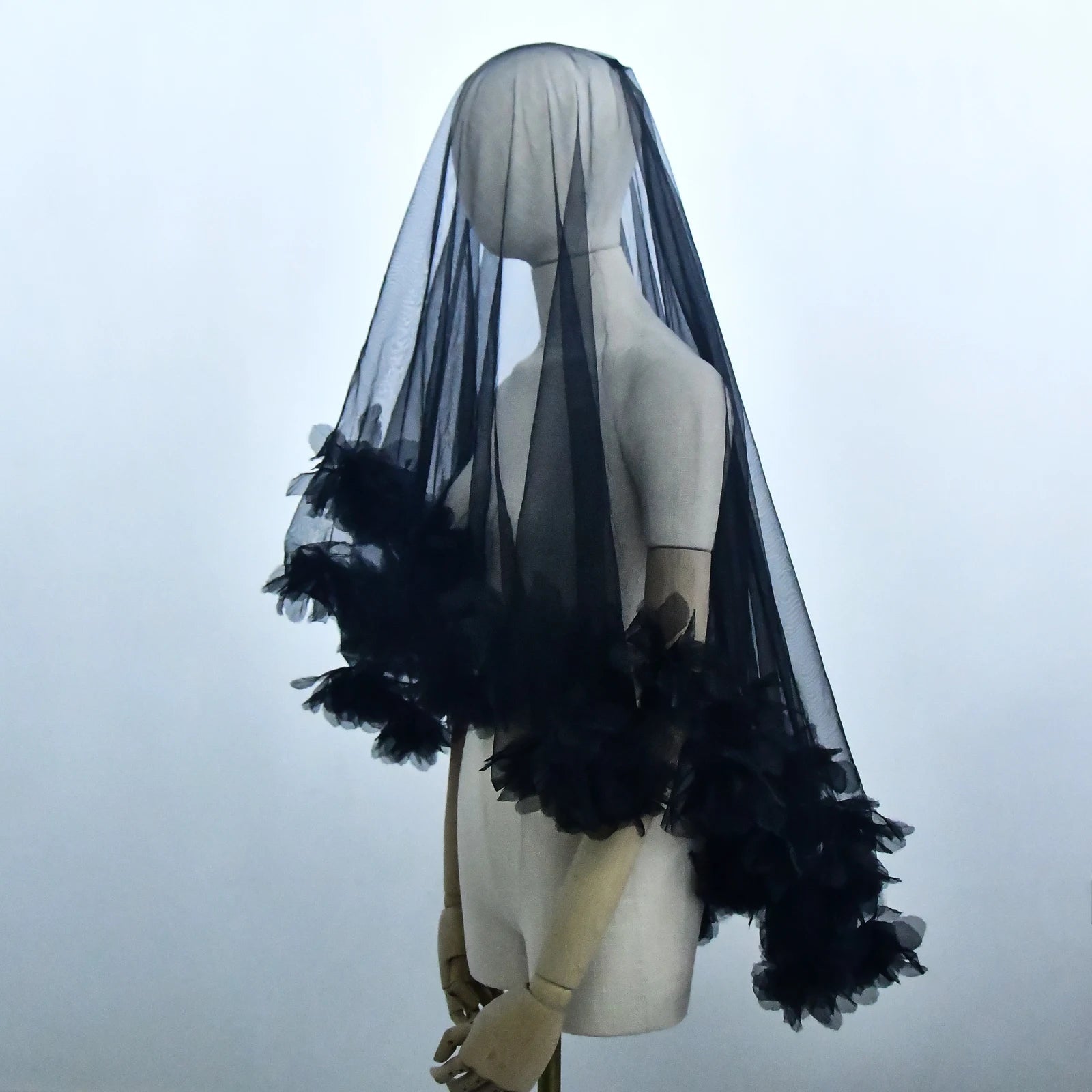 Soft Tulle Bridal Blusher Veil