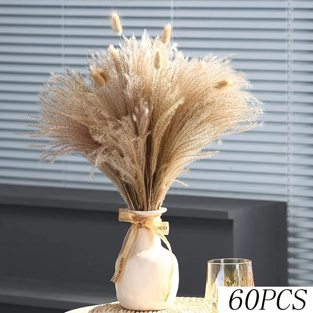 Natural Pampas Grass Decor Bundle