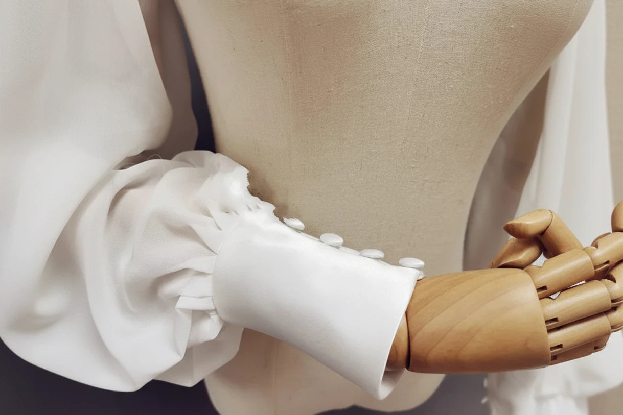 Detachable Vintage Bridal Sleeves