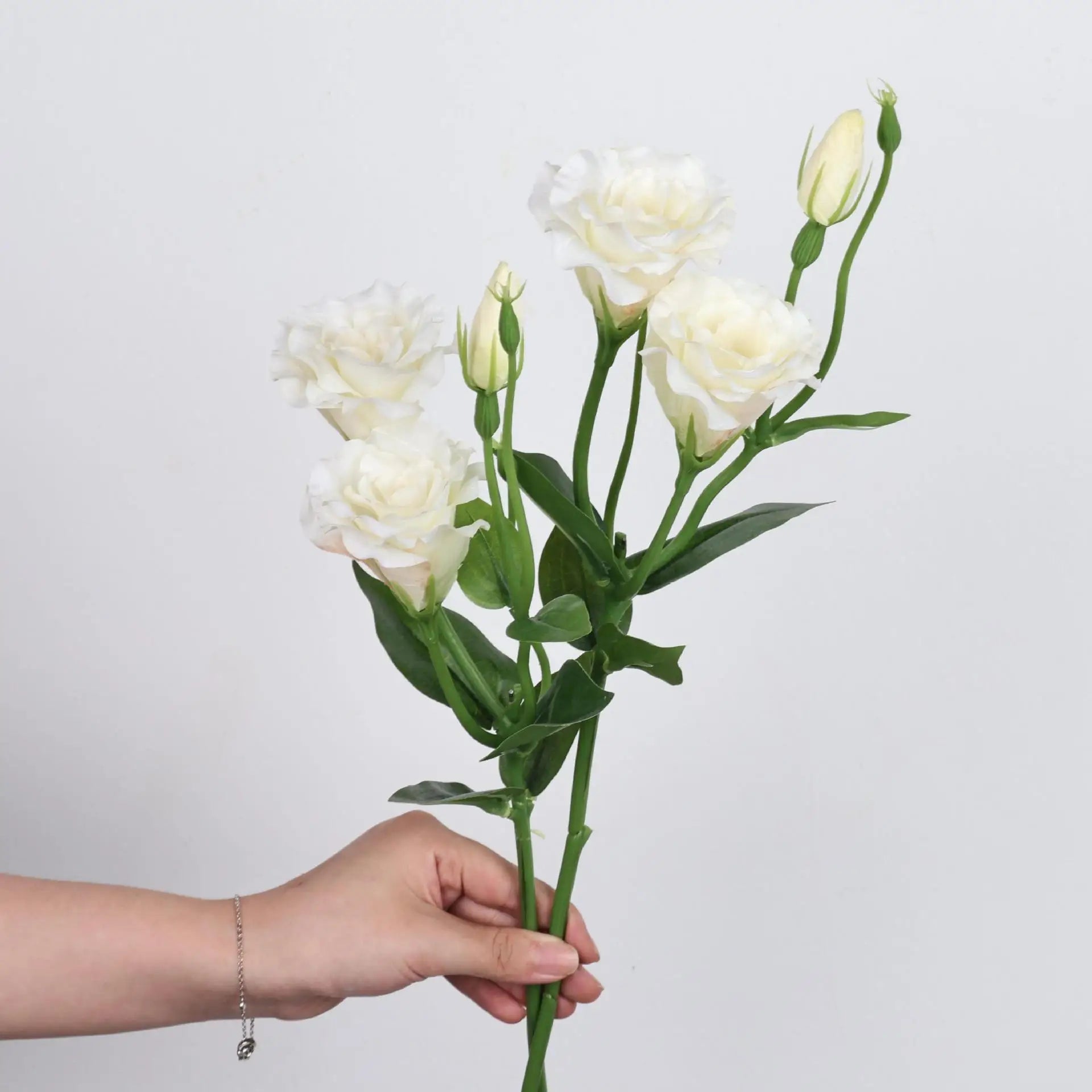 Lisianthus Silk Flower Decor Stem