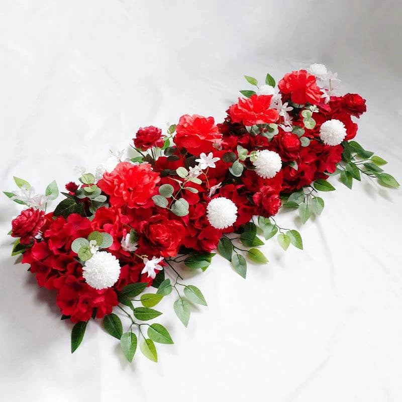 100cm DIY Wedding Flower Wall Decoration Arrangement Supplies Silk Peo