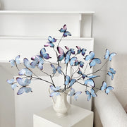Faux Butterfly Flower Arrangement Decor