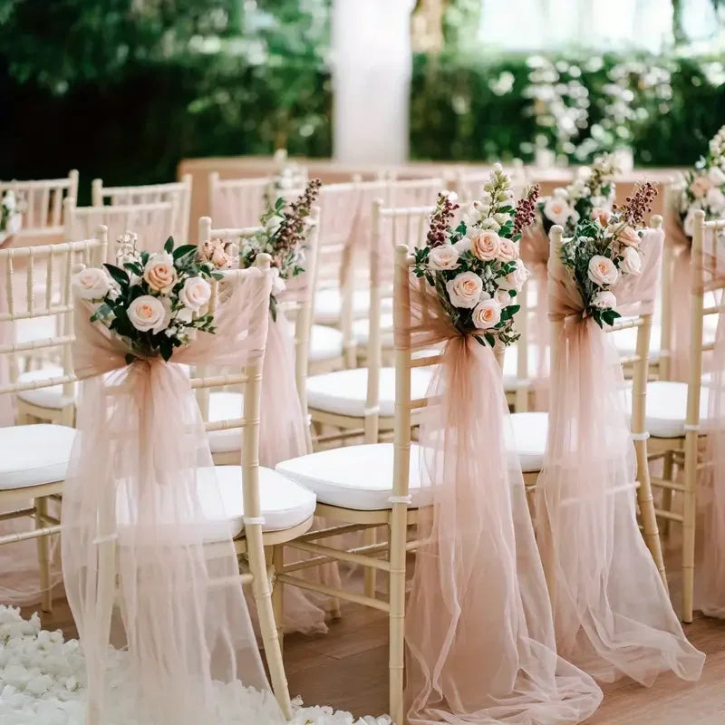 Soft Mesh Tulle Fabric for Event Decoration