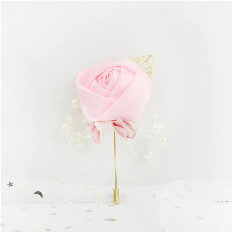 Rose Groom Wedding Boutonniere
