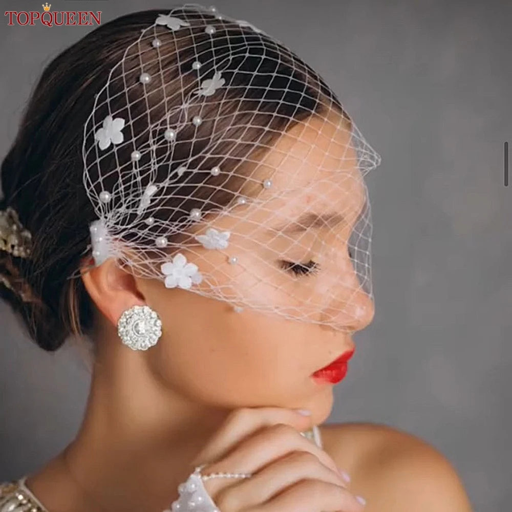 Russian Birdcage Bridal Veil