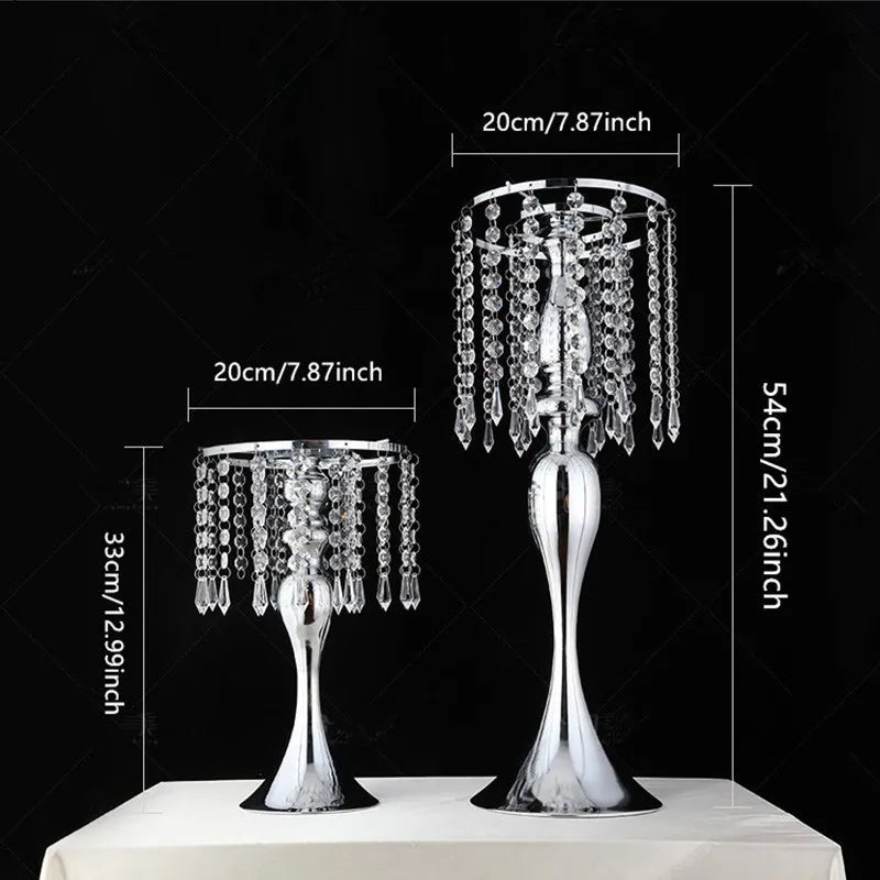 Twist Design Flower Stand Elegant Event Decor