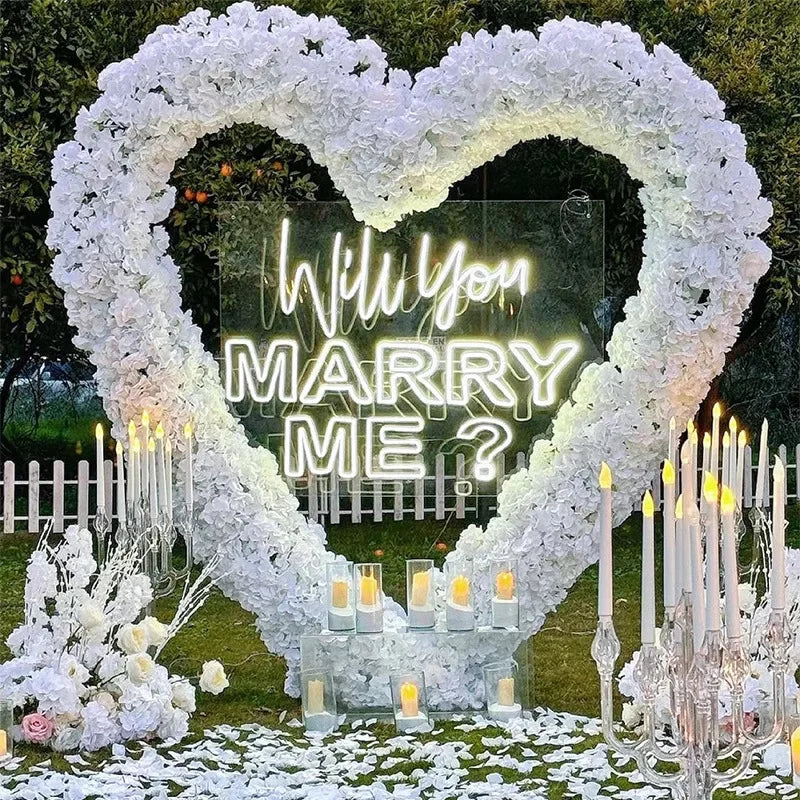 Metal Wedding Arch Screen Backdrop Decoration Frame