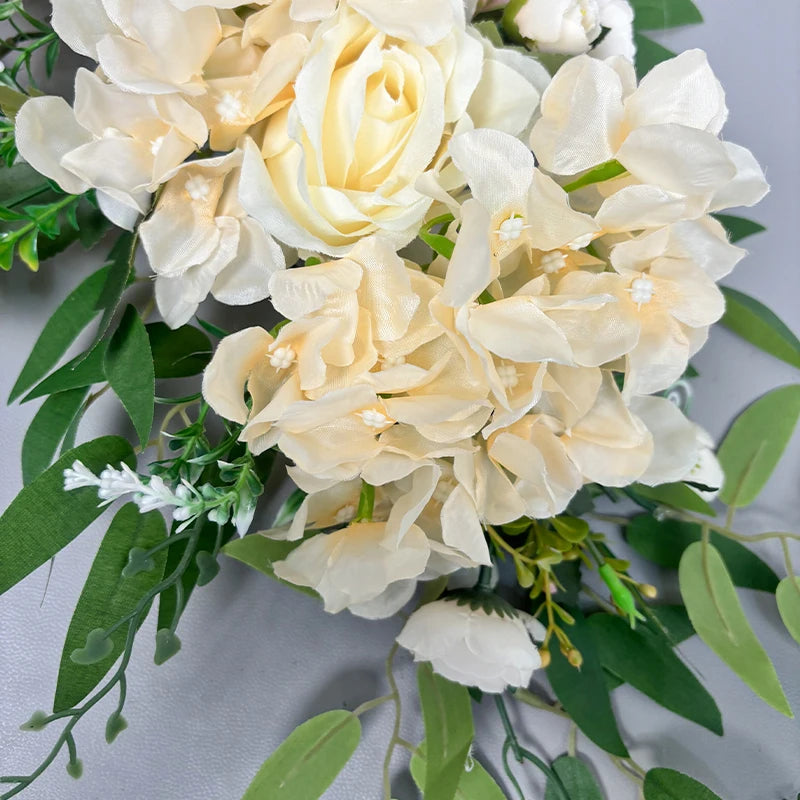 Silk Wedding Arch Flower Garland