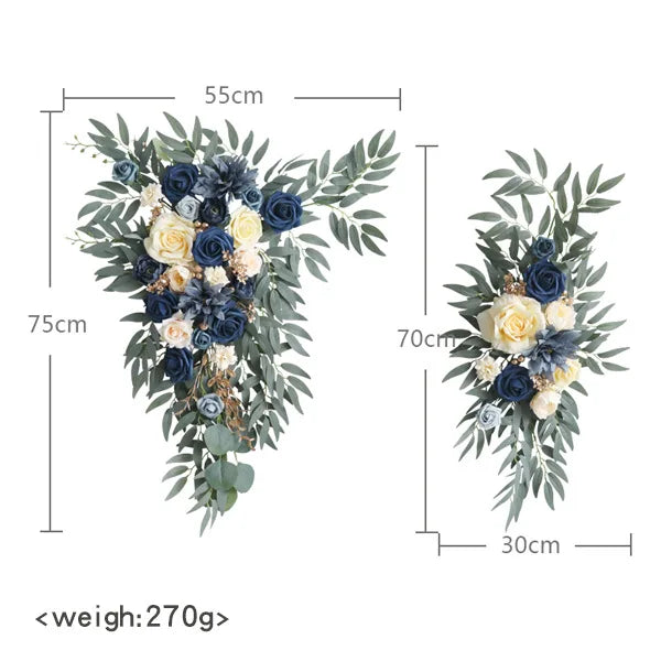 Arch Flower Swag Wedding Decoration Rose Floral