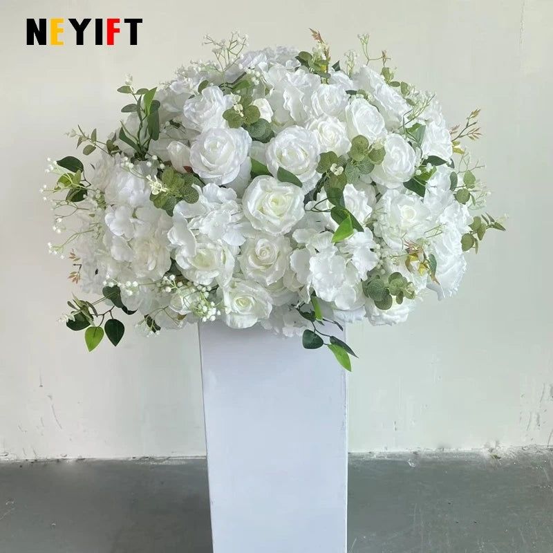 Peony Velvet Rose Floor Floral Arrangement Decor