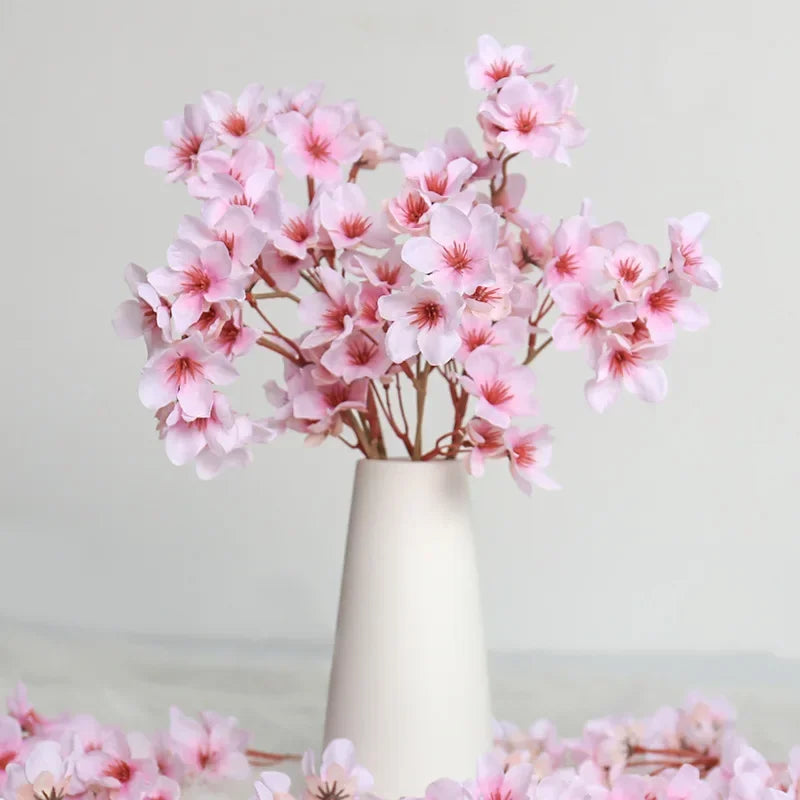 Spring Peach Blossom Decor Branch
