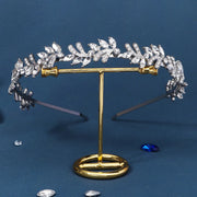 Silver Rhinestone Bridal Headband