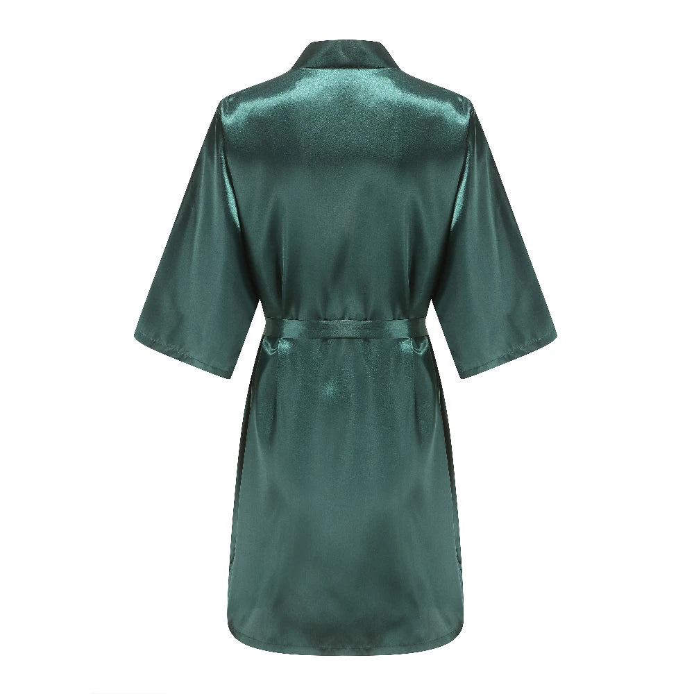 Kimono Satin Robes for the Wedding Party