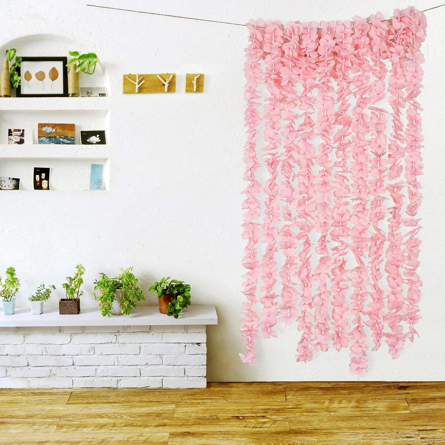 Cherry Blossom Garland Vine Home Decor Piece