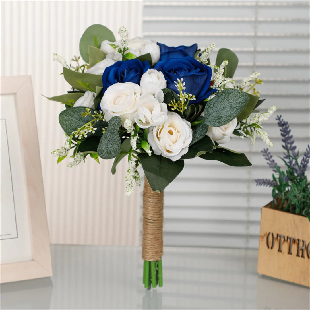 European Style Bridal Rose Bouquet