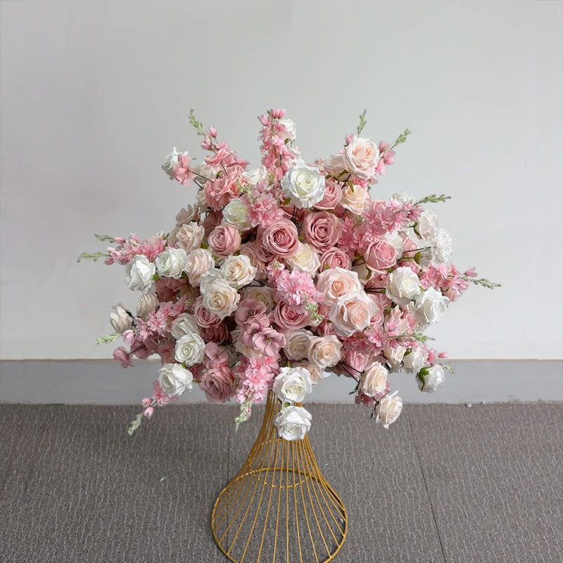 Premium Rose Flower Ball Event Decoration Piece