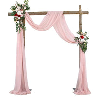 Wedding Arch Drape Chiffon Fabric Draping Curtain Drapery Wedding Birt