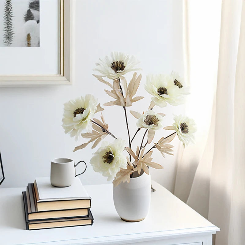 33in Artificial Dahlia Bouquet