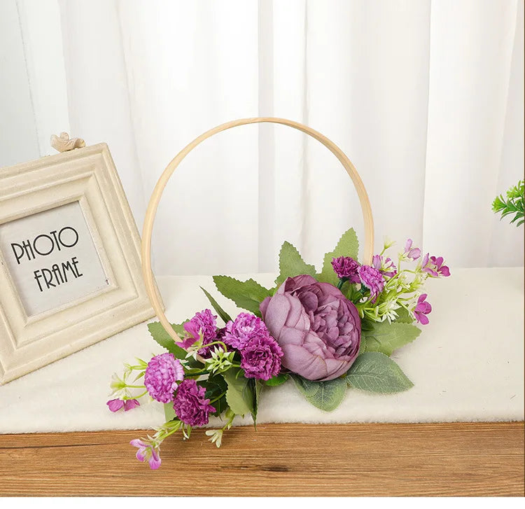 Bridesmaid Flower Wreath Bouquet