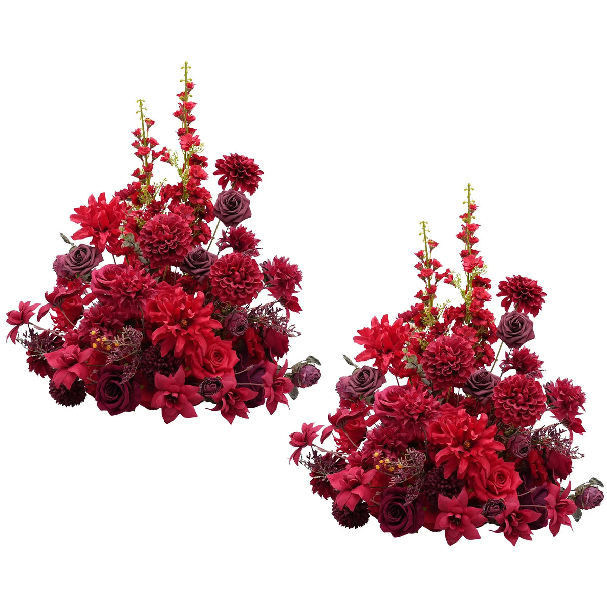 Lush Silk Floral Centerpiece Arrangement