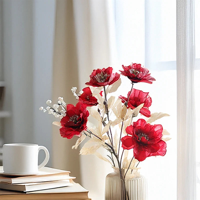 33in Artificial Dahlia Bouquet