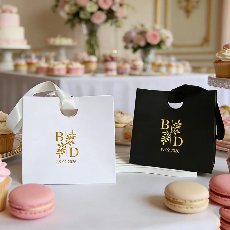 Customizable Wedding Favor Small Gift Bags