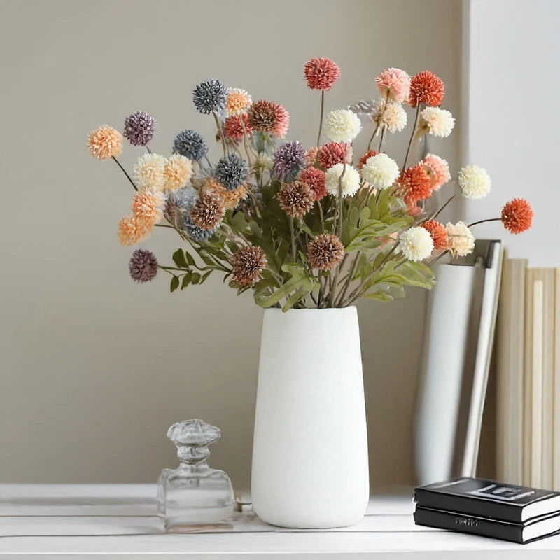 Autumn Dandelion Decorative Flower Stem