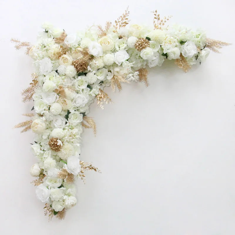 Boho Rose & Hydrangea Wedding Floral Arrangement – 4 Colors