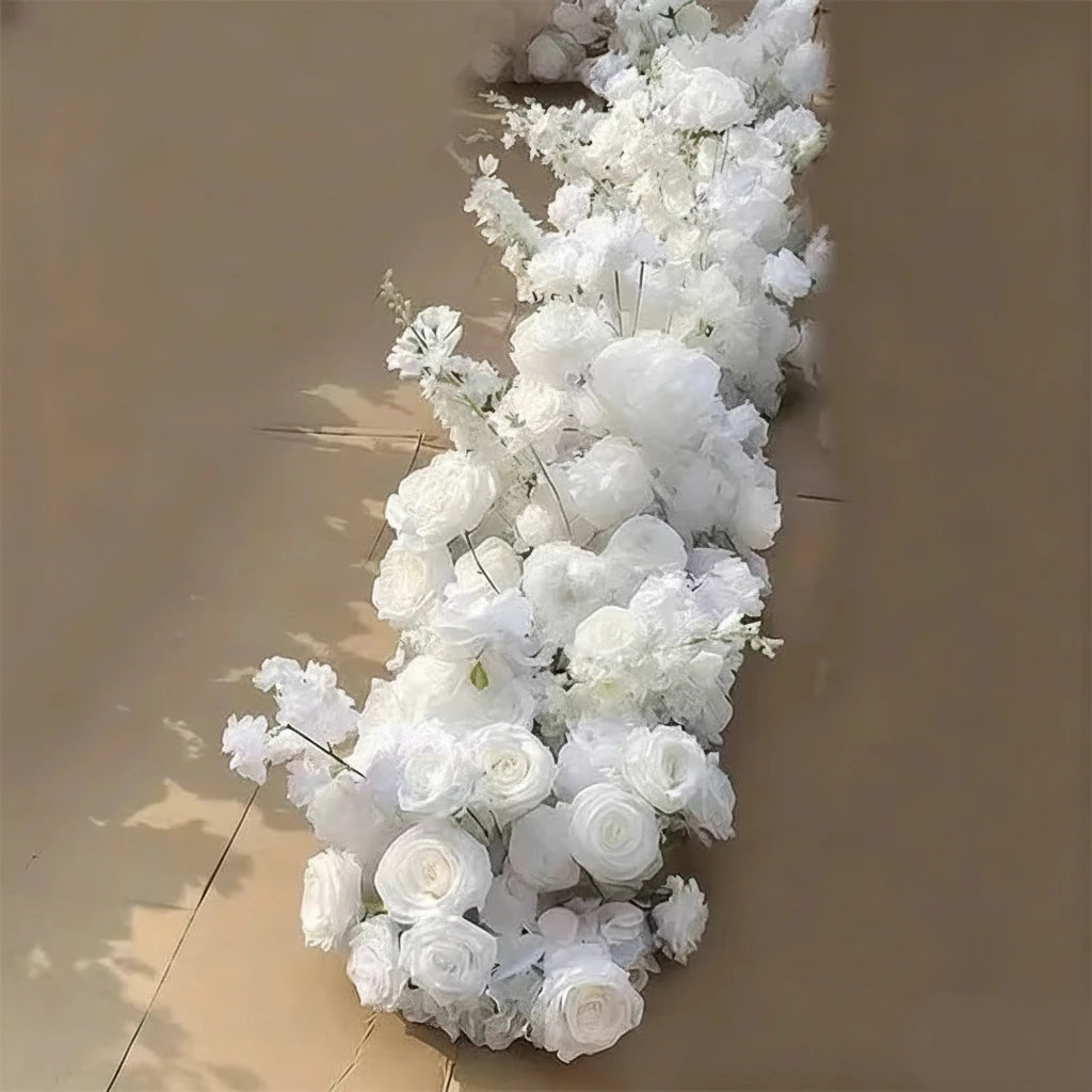 Lush Rose Wedding Floral Arrangements – Arches & Backdrops