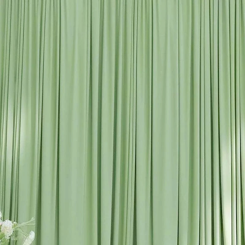 5FTx20FT Backdrop Ceiling Drapes Wrinkle Free Tent Draping Curtains fo