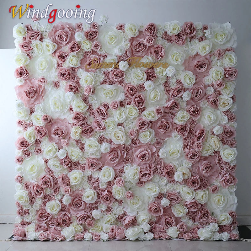 Luxury Rose Floral Wall Backdrop Event Decor