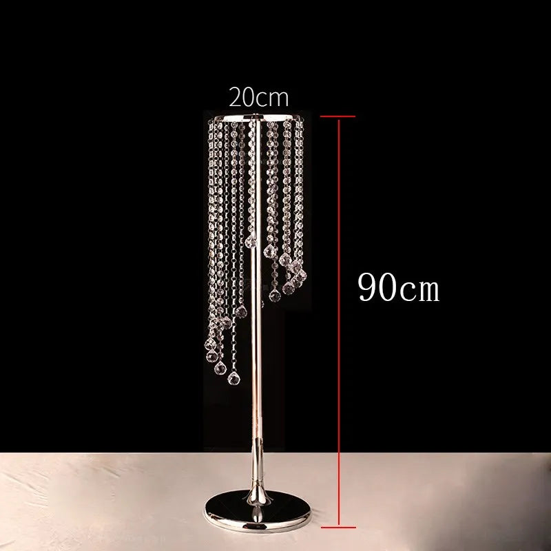 Twist Design Flower Stand Elegant Event Decor