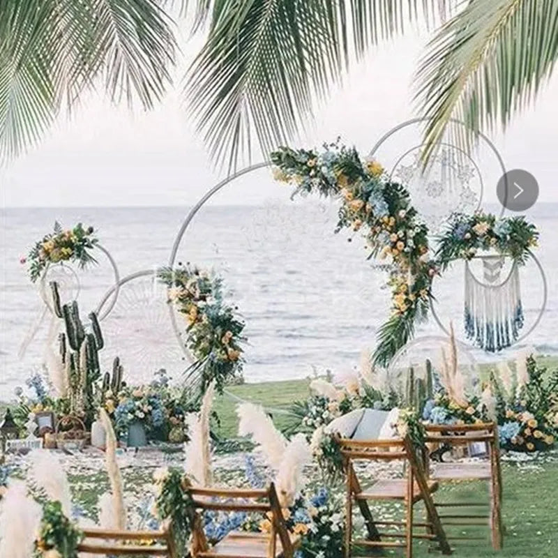 Twist Design Flower Stand Elegant Event Decor