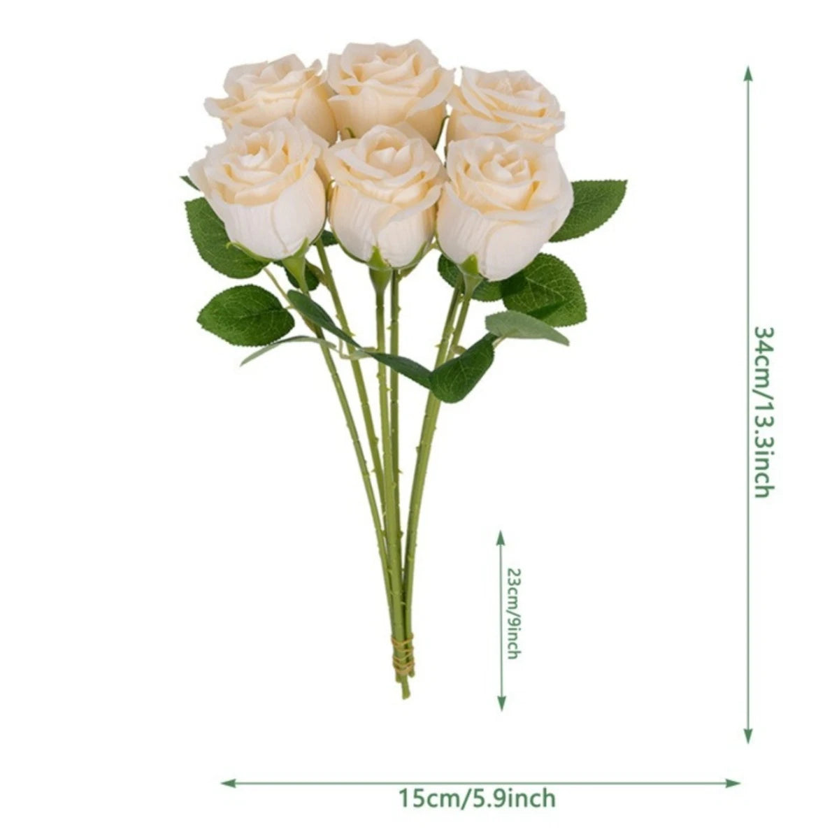 13in Artificial Rose Bouquet