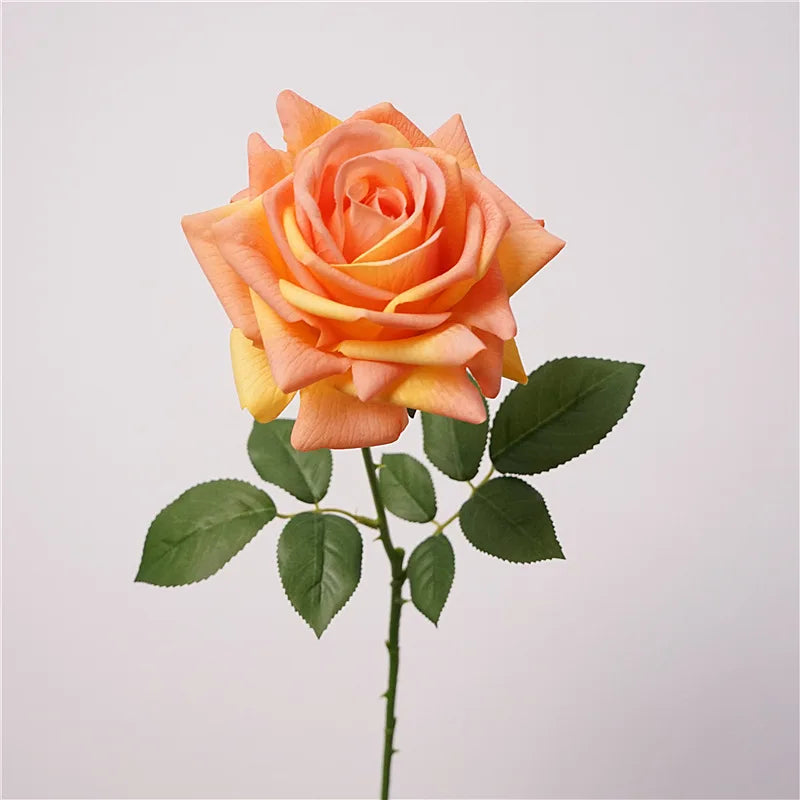 Real Touch Rose Flower Stem - 5 Piece Set