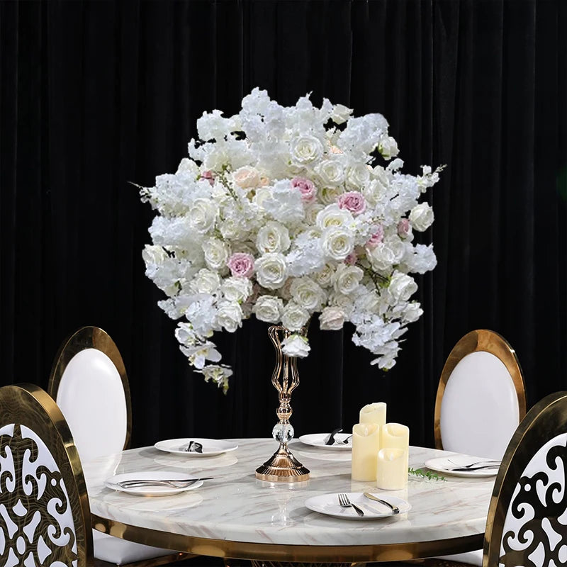 Premium Rose Flower Ball Event Decoration Piece