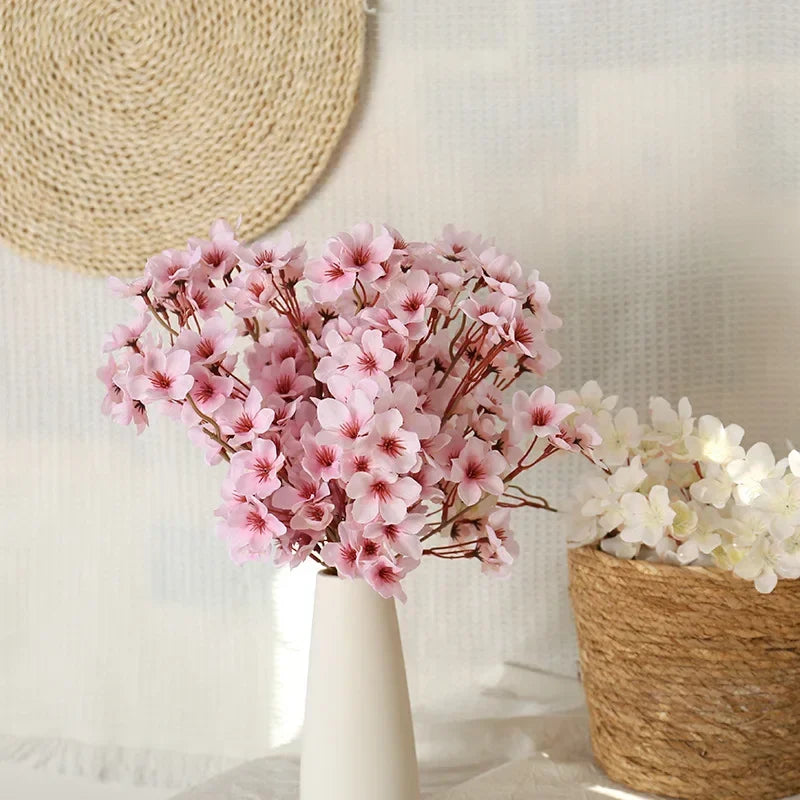 Spring Peach Blossom Decor Branch