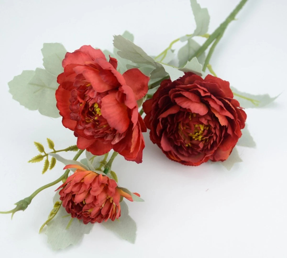 26in Artificial Peony Flower Stems