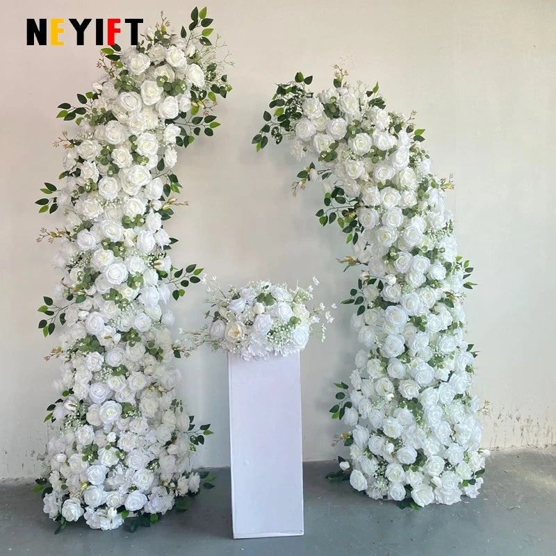Peony Velvet Rose Floor Floral Arrangement Decor