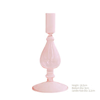 Pink Wedding Table Centerpieces Candle Holder Wedding Decoration Flower Vase Home Decoration Accessories Vases Room Decor